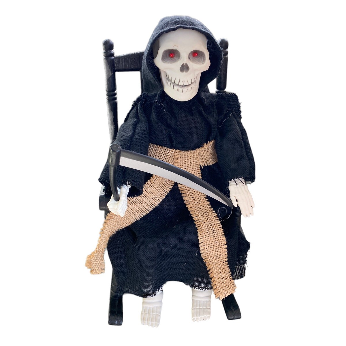 Gemmy 1994 Rocking Grim Reaper Animated Toy Figure Vintage | eBay
