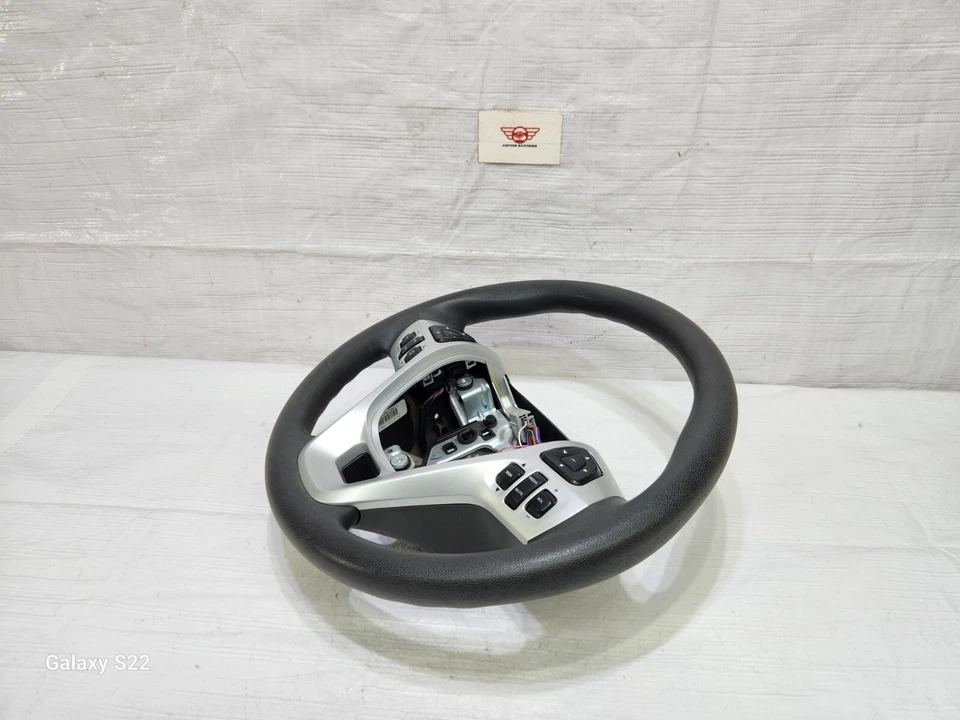 Volante Ford Edge 2011 2012 2013 2014 con interruptores controles cuero OEM Foto 4 de 4