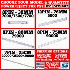 Power Reset Button Ribbon Flex Cable Pin For PS2 Playstation 2 3000X/5000X/7000X