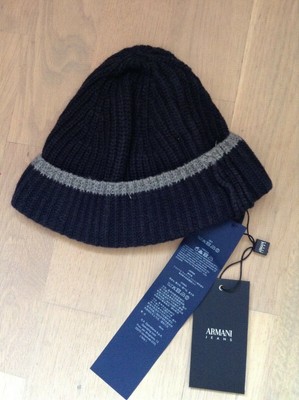 armani hat and scarf set mens