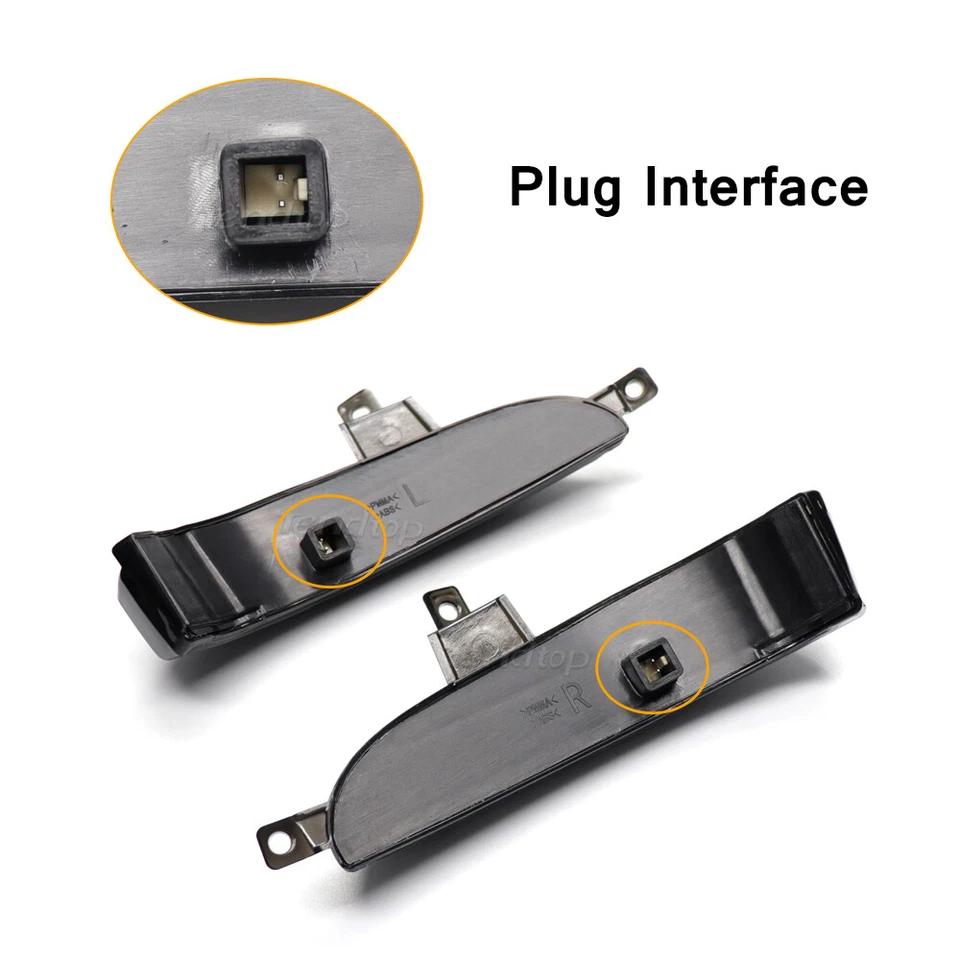 Dynamic Amber LED Turn Signal Light For Renault Koleos 2013 2014 2015 2016 2017 - Image 4 of 4