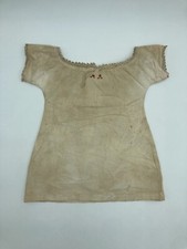 Chemise De Poupée Ancienne Avec Les Initials Brodées 