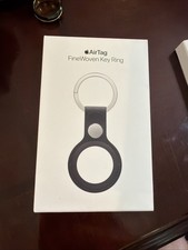 Apple AirTag Leather Key Ring NEW with Box
