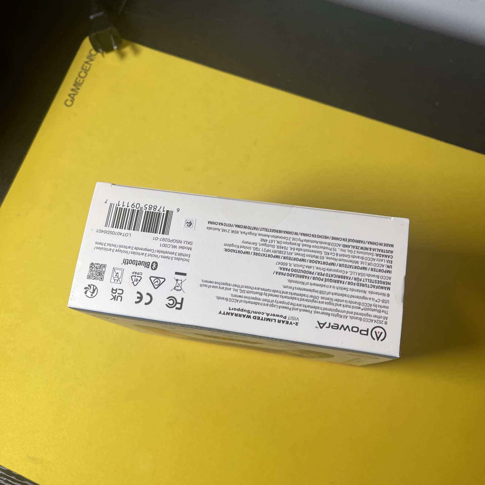 PowerA Enhanced Wireless Controller for Nintendo Switch - Color Splash Heroes