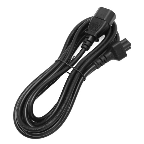 IEC320 C14 Male To C5 Female Power Cable Tension Resistant Waterproof PVC Sh NEW - Afbeelding 5 van 12