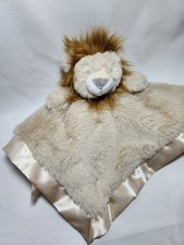 Cloud Island Lion Lovey Security Blanket Baby 14  Plush Satin Trim NWOT