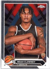2023-24 Topps Chrome #180 Noah Clowney Nets RC