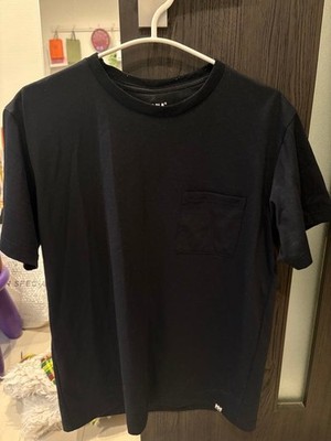 Helly Hansen Black T-Shirt Size L Unisex Cotton Crew Neck