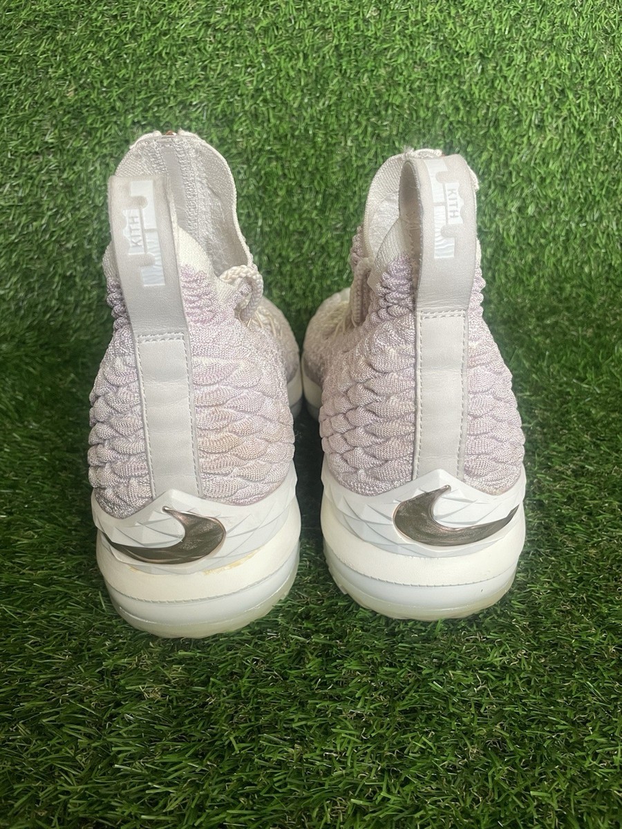 lebron 15 performance kith rose gold