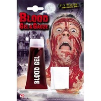 Widmann S.R.L. GelatinöSes Blut In Maxitube Mit Mull 42 G Kunstblut Halloween