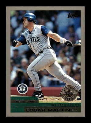 EDGAR MARTINEZ   2000 Topps Home Team Advantage HTA SP #89 Seattle Mariners