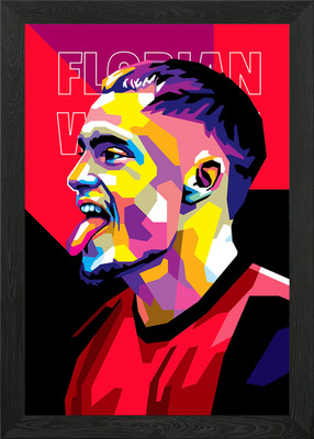 Florian Wirtz in WPAP Style Framed Wall Art Poster Canvas Print Picture