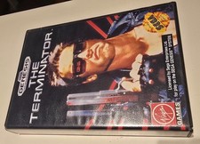 The Terminator Sega Genesis 1991 CIB Complete in Box Near MINT!