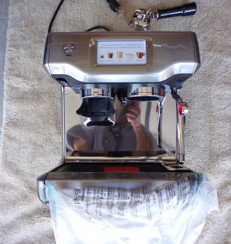 Breville BES880BSS Espresso Machine - Stainless Steel - for parts @pS