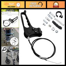 Universal Brake Handle Replacement For Rollator Walker - 41 Cable 4-wheel Part