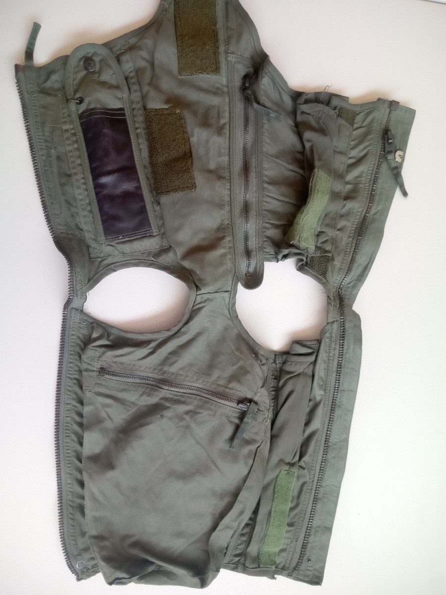 Fighter Pilot Military ANTI-G Garment Cutaway CSU-13B/P | eBay