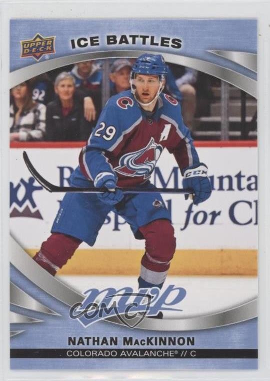2023-24 Upper Deck MVP Ice Battles Nathan MacKinnon #75 7ci