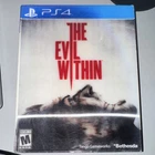 Bethesda The Evil Within PS4 M 2014 Survival Horror Manual With Lenticular Slip