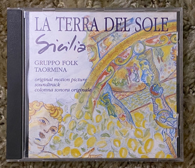 CD LA TERRA DEL SOLE SICILIA GRUPPO FOLK TAORMINA ORIGINAL PICTURE SOUNDTRACK