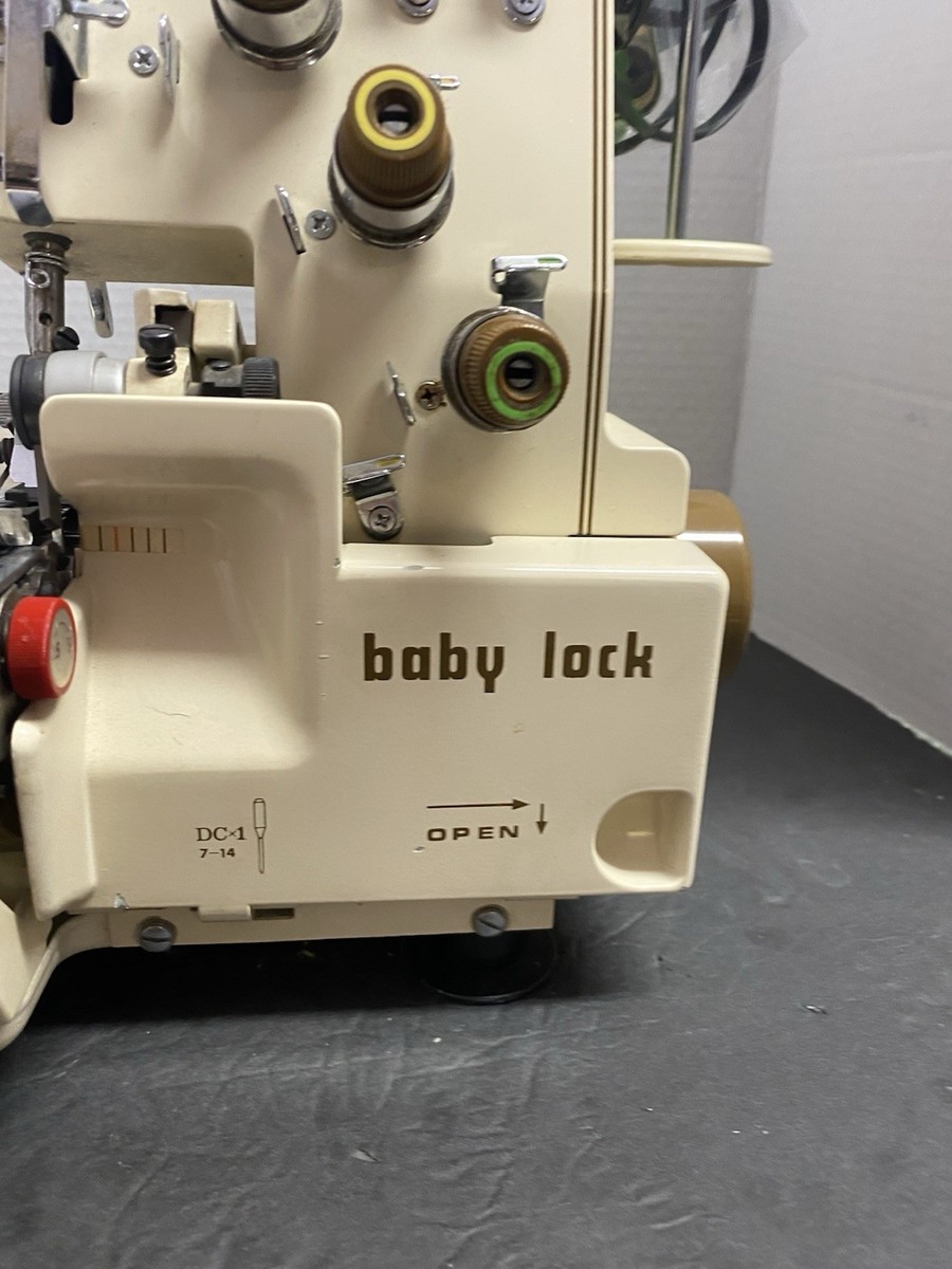 Baby Lock BL3-408 Beige Electric Serger Sewing Machine with Pedal