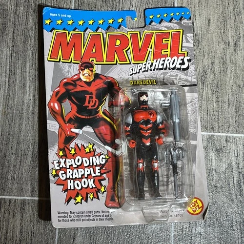Toy Biz Marvel Super Heroes: Daredevil (Grapple) Figure Sealed New 90s Vintage