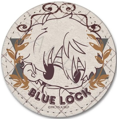 Bluelock Seishirou Nagi Leather Badge Round TV Anime Collectible
