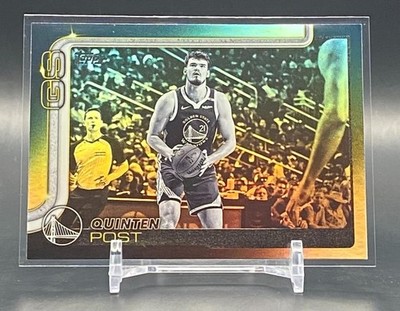 2025-26 Topps Quinten Post Blackout #139 Black Friday Golden State Warriors