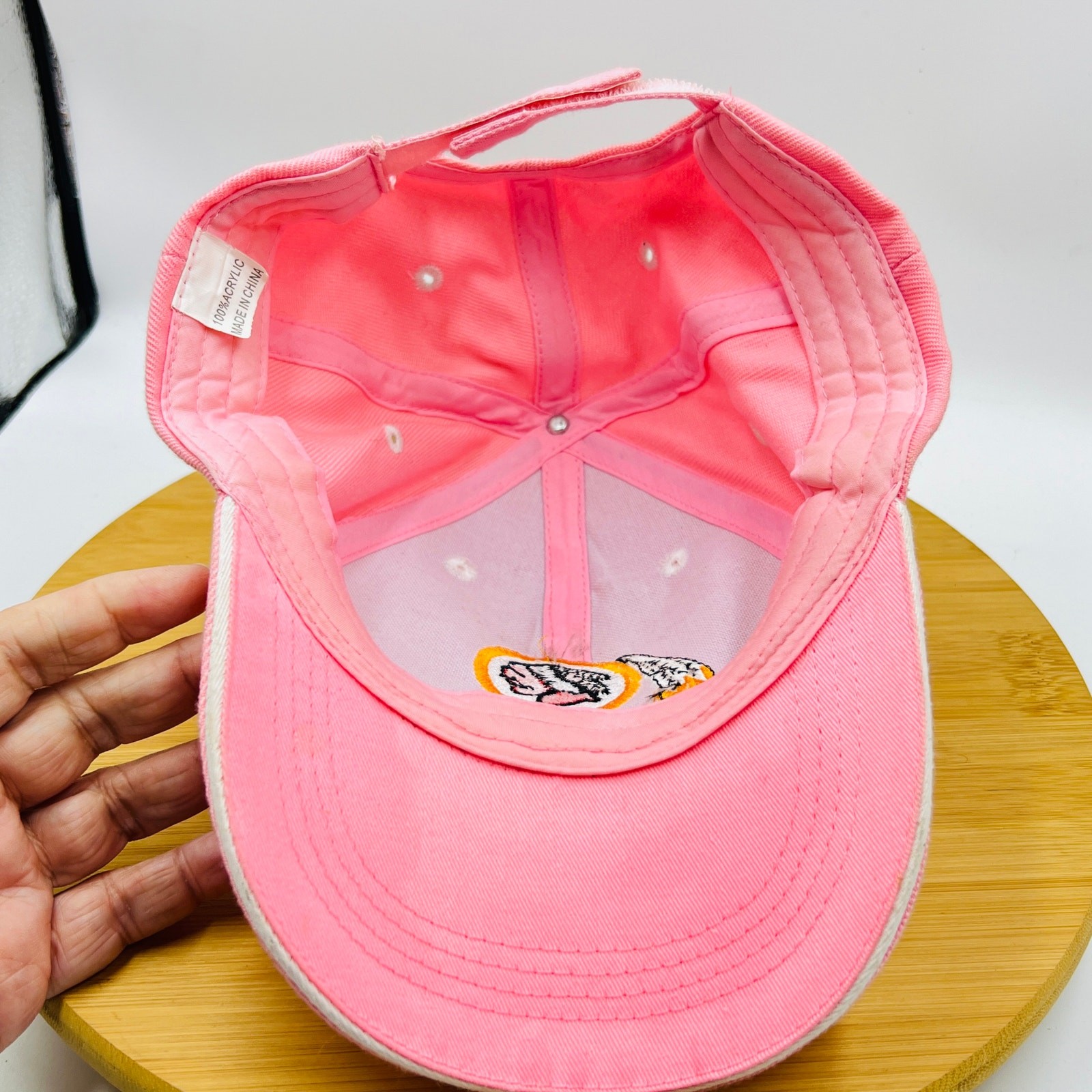 Washington Commanders Baseball Cap Pink Embroider… - image 9