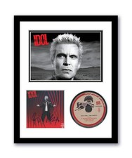 Billy Idol Autographed Signed 11x14 Custom Framed CD Photo The Cage EP ACOA