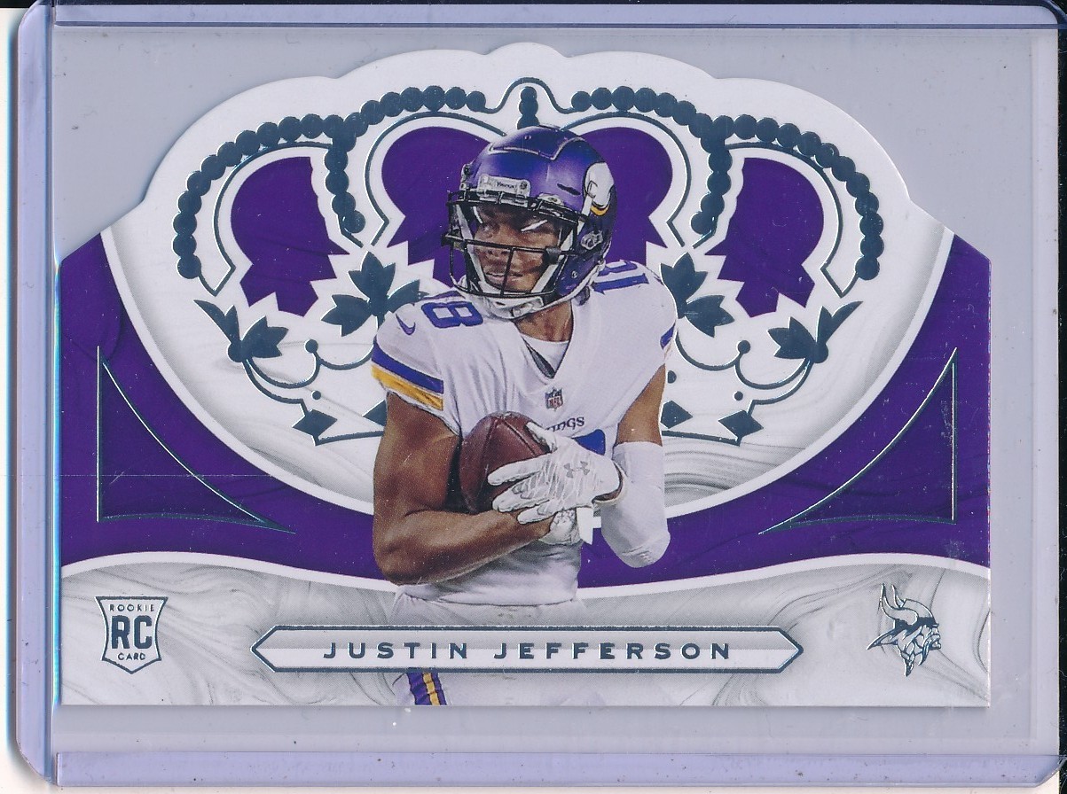 2020 Panini Chronicles - Crown Royale Justin Jefferson #CR-11 (RC)
