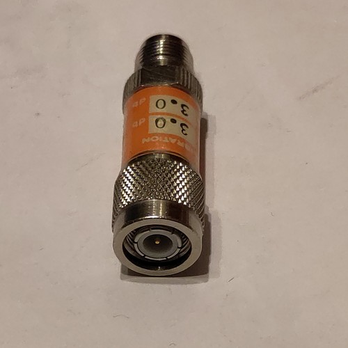 TNC connector 3dB attenuator (Texscan FP-50) - Zdjęcie 2 z 4