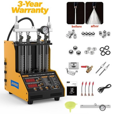 Fuel Injector Cleaner Machine Auto Fuel Injector Tester Ultrasonic Cleaning Kit