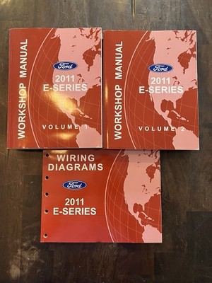 2011 Ford E-Series Factory Shop Service Repair Manual Wiring Diagram Set