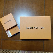 LOUIS VUITTON Empty Box Orange Gift Box Brand Size Orange Case Set of 2