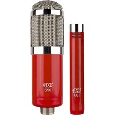 MXL 550/551R Microphone Ensemble with 550 Lar...