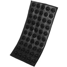 Black PVC Snowboard Nonslip Sticker Pack 50Pcs Durable Adhesive Grip Pads