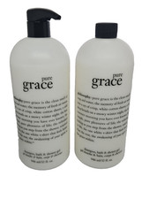 Philosophy PURE GRACE Shampoo, Bath Shower Gel 32 Fl. oz - LOT/2