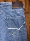 TK Axel Mens Slim Boot Cut Blue Denim Jeans Size 34x32 — photo 3