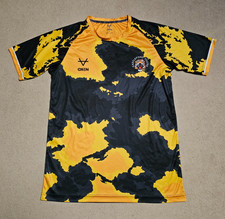 Castleford Tigers Rugby League Official Oxen Pre Match Training Shirt - Medium