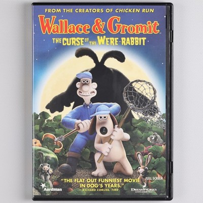 Wallace & Gromit: The Curse of the Were-Rabbit DVD - FREE SHIPPING / BUY 2 GET 1