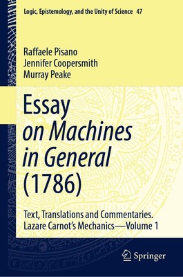 Essay on Machines in General (1786) Raffaele Pisano