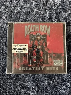 DEATH ROW GREATEST HITS V/A ORIGINAL 1996 2XCD RELEASE NEW SEALED W/HYPE STICKER - Image 1 of 4