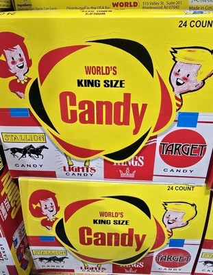 New Box World Confections Candy Cigarettes, Pack of 24 41396090978| eBay