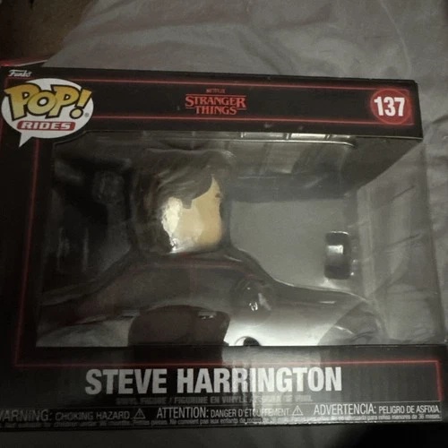 Funko Pop! Rides Stranger Things Steve Harrington with Car #137