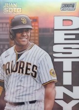 2022 Stadium Club Chrome Dynasty and Destiny#1B Juan Soto