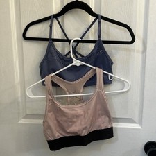 Victoria's Secret Sport VSX Racerback Sport Bra Lot Of 2 Size Small