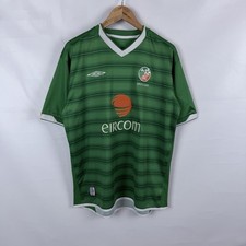Vintage Umbro Ireland Football Jersey Sz L (?) 2002 2003 