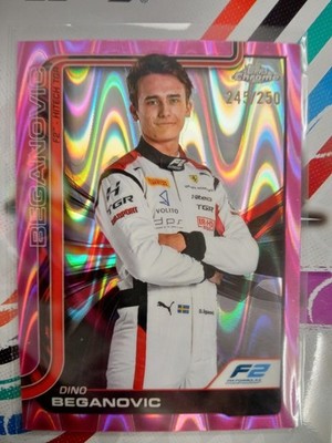 Topps Chrome F1 2025 Dino Beganovic F2 Team Hitech TGR 245/250 # 27