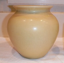 1922 ROOKWOOD POTTERY 130 MATTE YELLOW ARTS/CRAFTS VASE 6.5 ANTIQUE/VINTAGE RARE