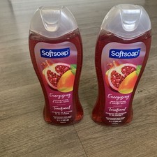 Softsoap Body Wash Pomegranate Mango Spritz 20 fl oz Moisturizing 2 items